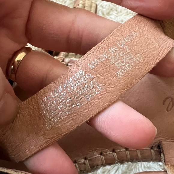 Madewell Malia Espadrille Sandal in Leopard Calf Hair - size 7 - Picture 8 of 9